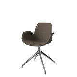 Seed darbo kėdė su porankiais ir audiniu