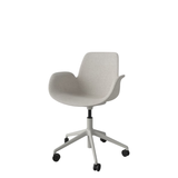 Seed darbo kėdė su porankiais ir audiniu