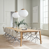 Seed darbo kėdė su porankiais ir audiniu