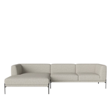 Caisa sofa su šezlongo moduliu
