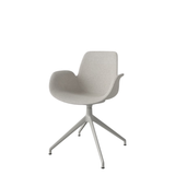 Seed darbo kėdė su porankiais ir audiniu