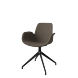 Seed darbo kėdė su porankiais ir audiniu