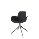 Seed darbo kėdė su porankiais ir audiniu