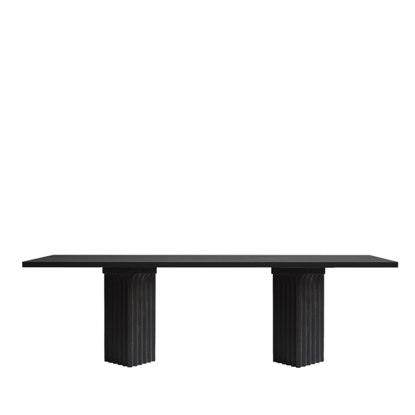 Arc dining table
