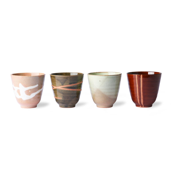 Japanese Yunomi mugs set