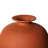 Terracotta vase