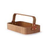 Willow wooden box with handle