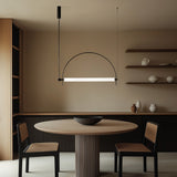 Arc pendant lamp