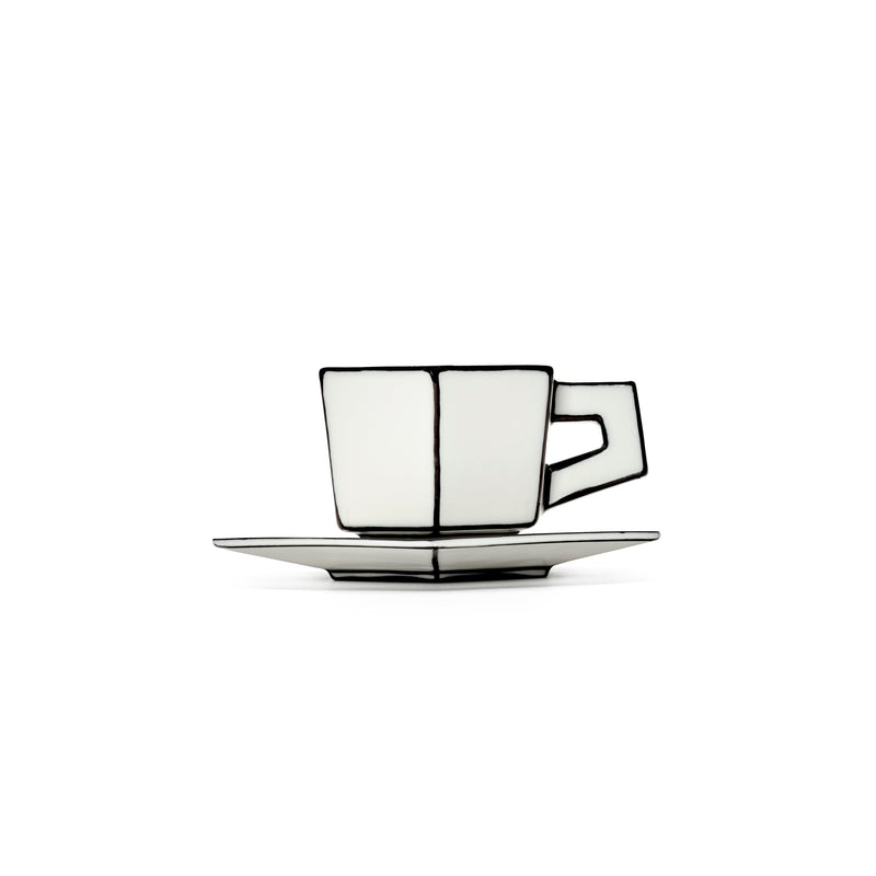 Carte Blanche by Annebet Philips espresso cup with saucer
