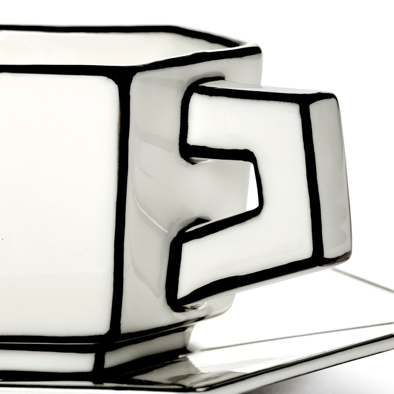 Carte Blanche by Annebet Philips espresso cup with saucer