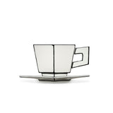 Carte Blanche by Annebet Philips cappuccino puodelis su lėkštele