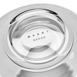 Midnight Flowers water glass