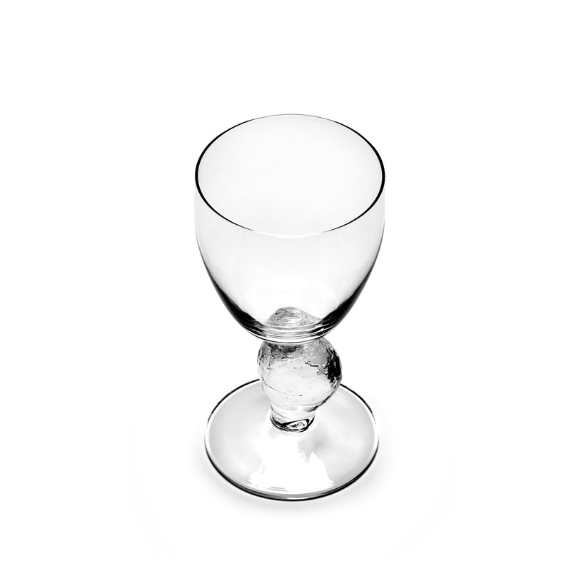 Out of lines M white wine glass