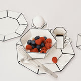 Carte Blanche by Annebet Philips dessert plate