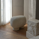 Big Foot Sheepskin stool