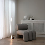 Bow floor lamp