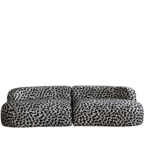 Rosso round dvivietė sofa