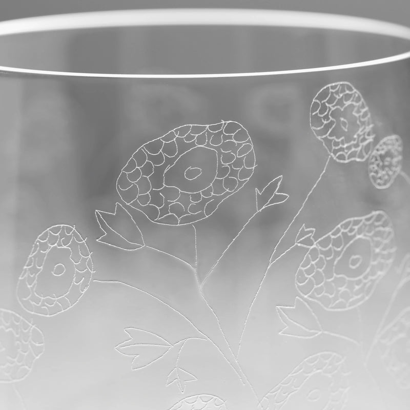 Midnight Flowers raudono vyno taurė by Marni