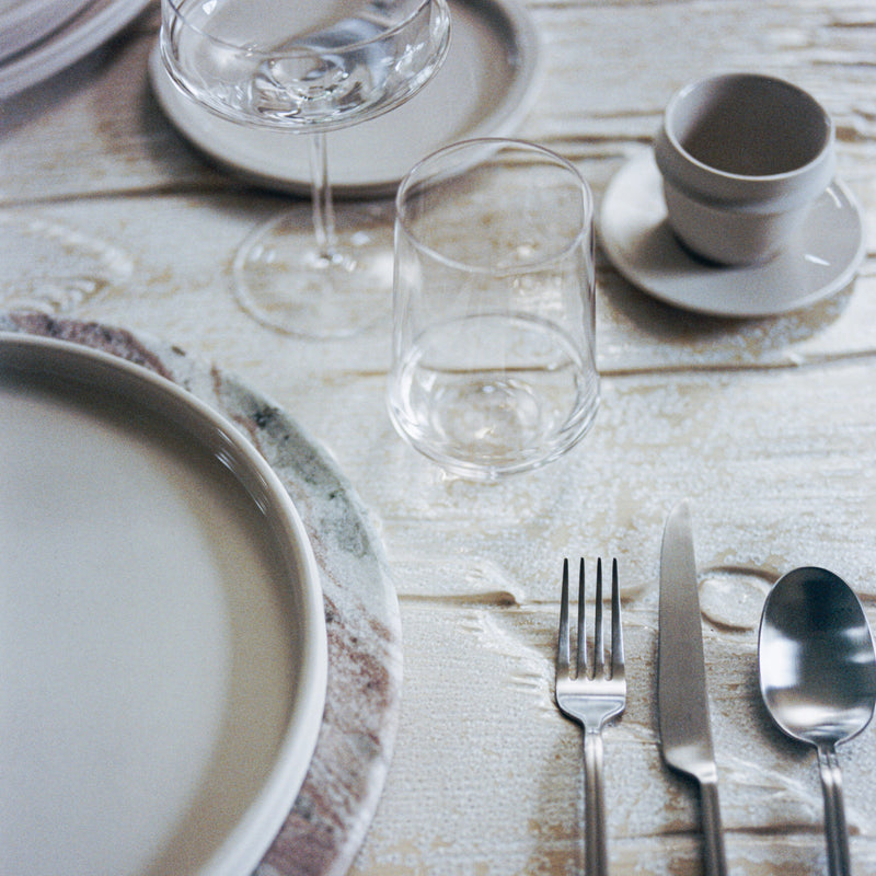 Dune espresso cup saucer by Kelly Wearsler