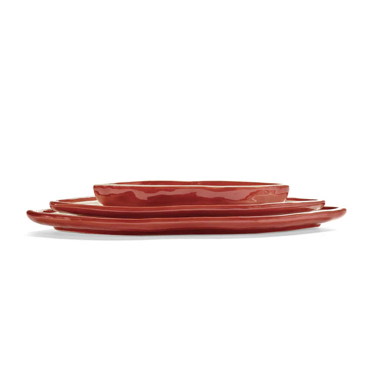 Les Objets Mouleversants Lips 3 vnt. patiekimo indų rinkinys