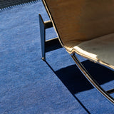 Classic Solid Blue Fonce rug
