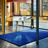 Classic Solid Blue Fonce rug