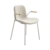 Langue chair with armrests
