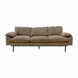 Retro 4 seater sofa