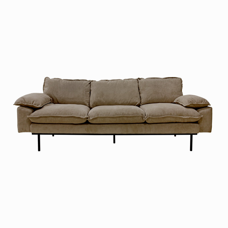 Retro 4 seater sofa