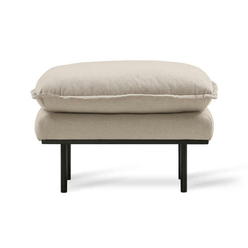 Retro ottoman