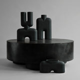 Cobra Double Medio Black vase