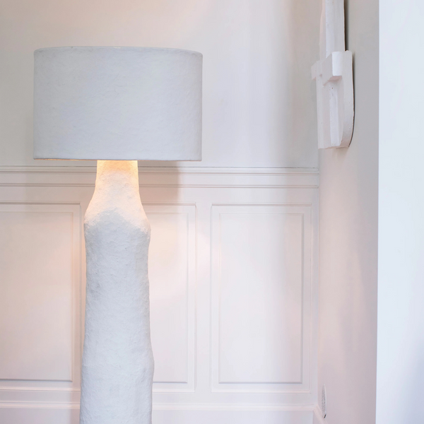 Floor lamp M white Earth