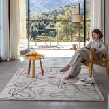 Silhouette Kilim rug