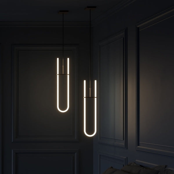 Curve pendant lamp