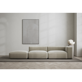 Rosso Open 3 seater sofa