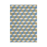 Illusion Blue Sandstone rug