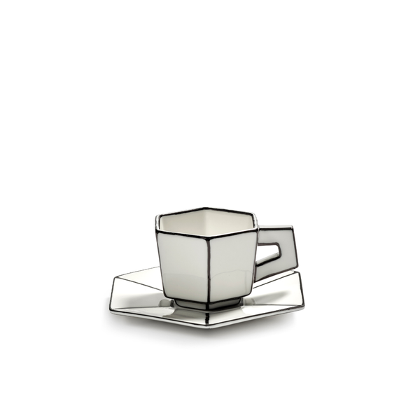 Carte Blanche by Annebet Philips espresso cup with saucer
