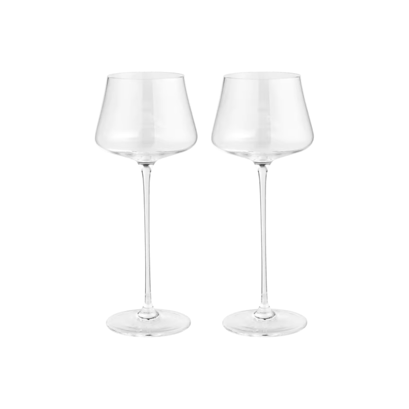 Silhouette dessert wine glasses set of 2 pcs