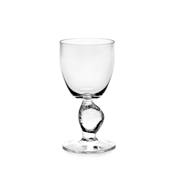 Out of lines M white wine glass