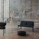 Pair metal table