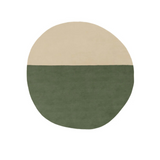 Pearl Round Green rug