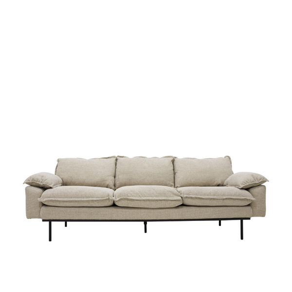 Retro 3 seater sofa