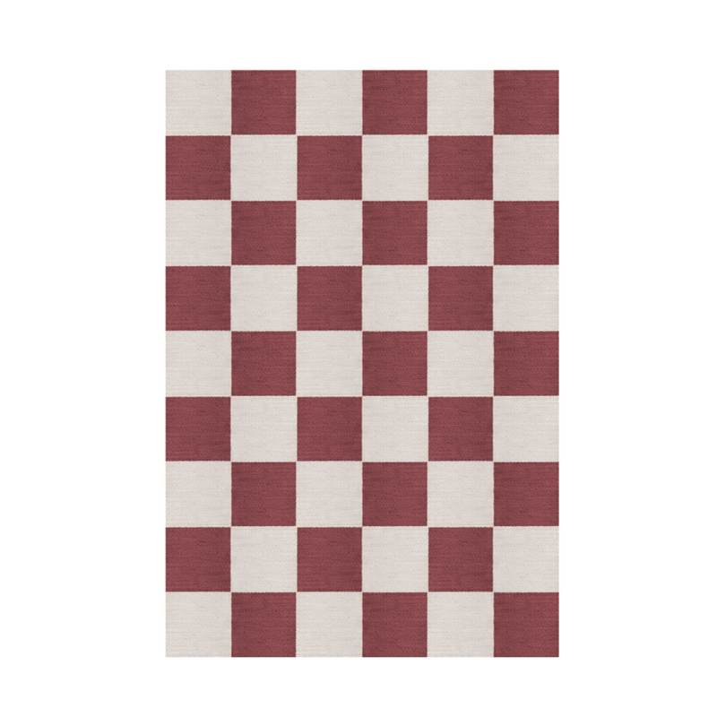 Harvest CHESS WOOL rug