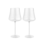 Silhouette red wine glasses set of 2