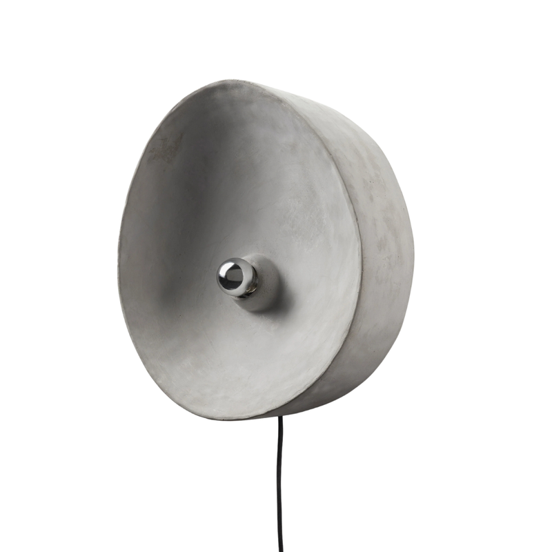 Concrete Chadophe wall lamp