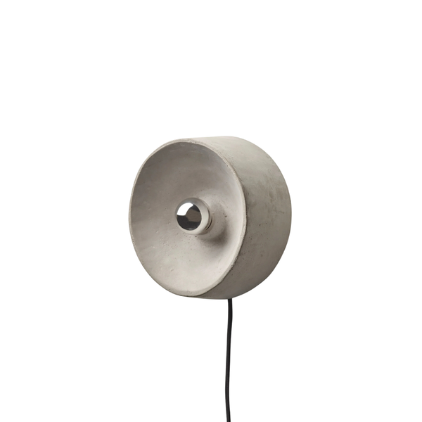 Concrete Chadophe wall lamp