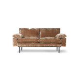 Retro 2 seater sofa