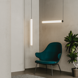 Tube pendant lamp