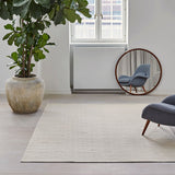 Chalk Escape Kelim rug