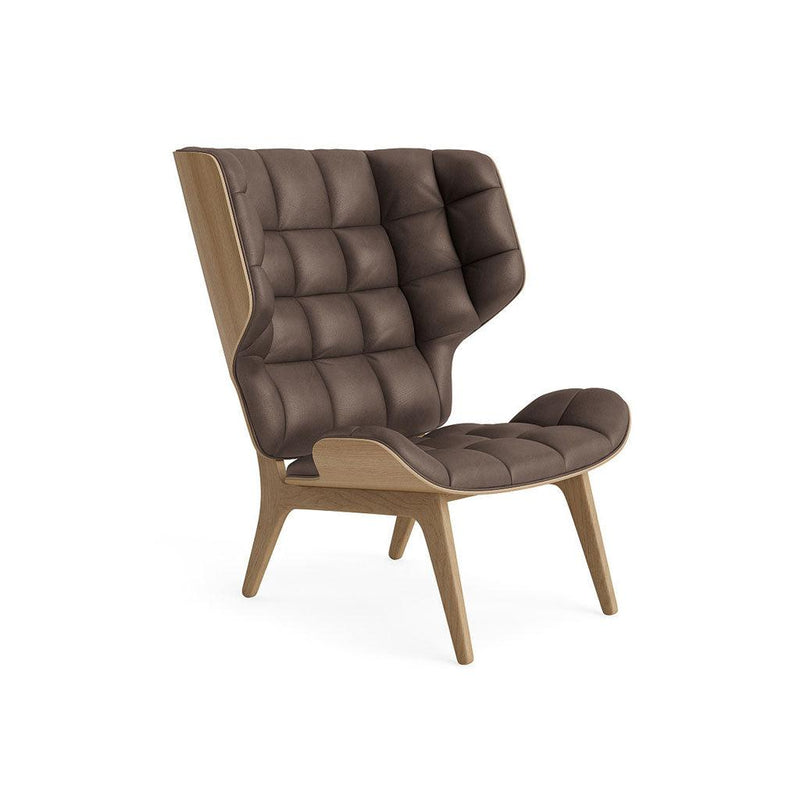 Mammoth krėslas su oda - Nomu Design
